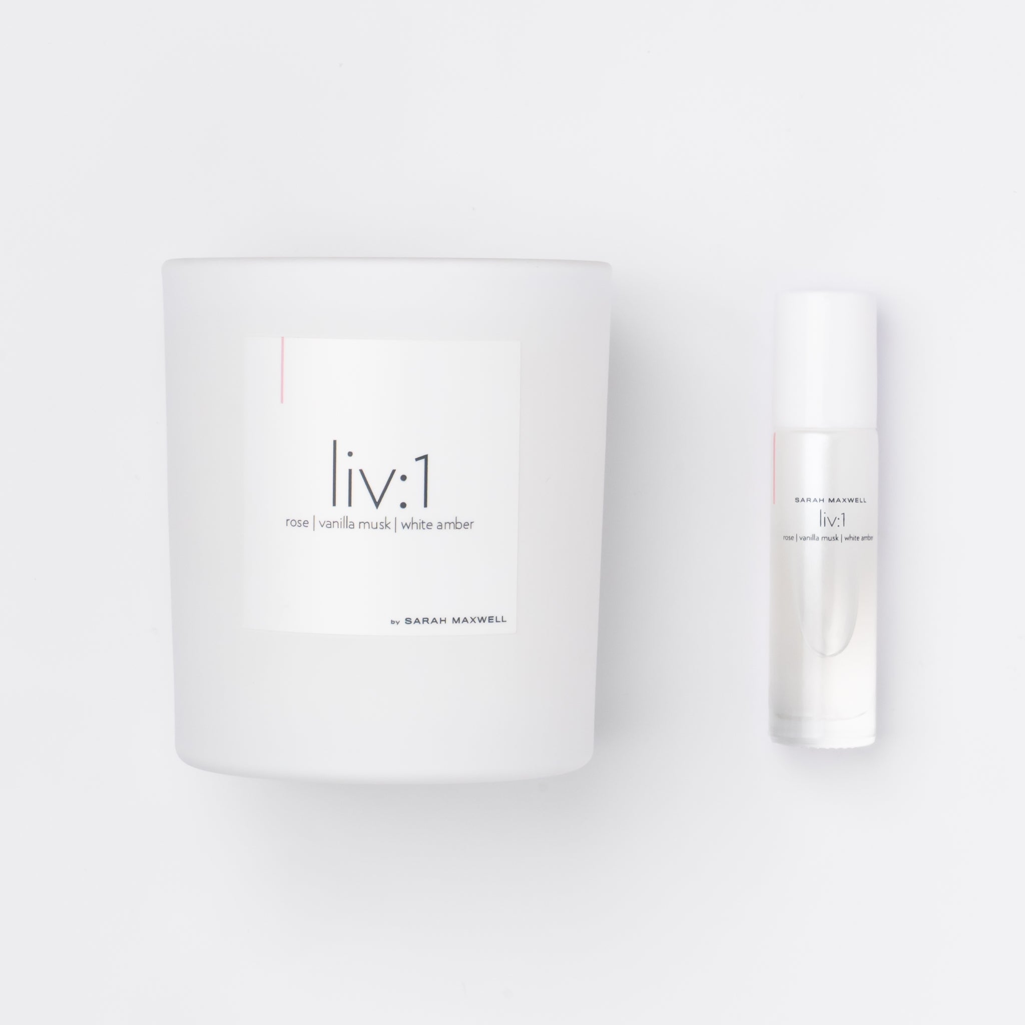 The liv:1 Oil & Candle Pairing – Sarah Maxwell Beauty